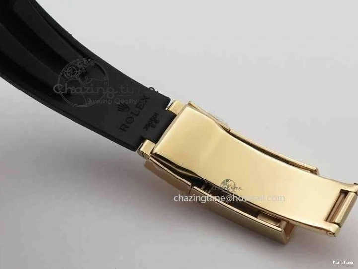 MiroTime 0110 Daytona 116515 Noob 1:1 Best Edition White Dial On Black Rubber Strap A7750 (Free Extra Strap) MultiPurpose 3739